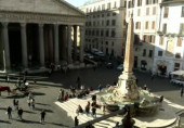 Obraz podglądu z kamery internetowej Rome - Pantheon